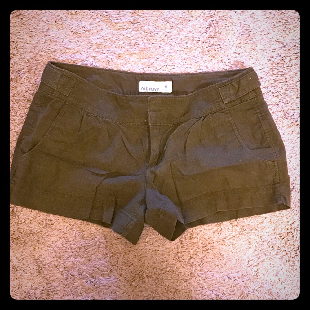 Linen shorts